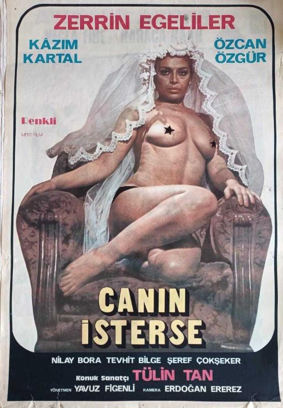 Canın İsterse Zerrin Egeliler Yeşilçam Erotik